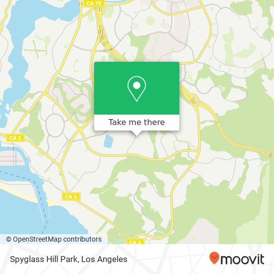 Spyglass Hill Park map