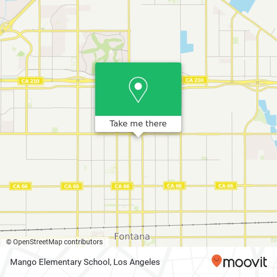 Mango Elementary School map