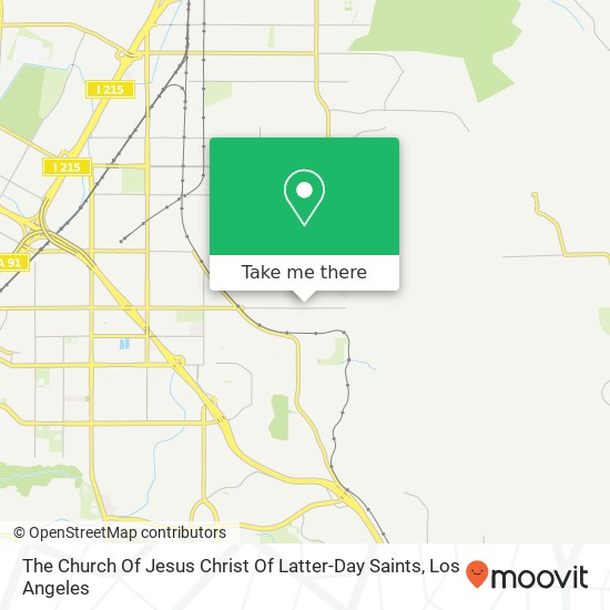 Mapa de The Church Of Jesus Christ Of Latter-Day Saints