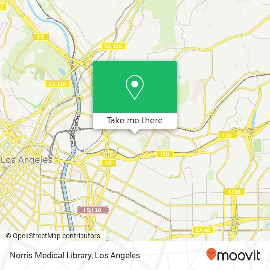 Norris Medical Library map