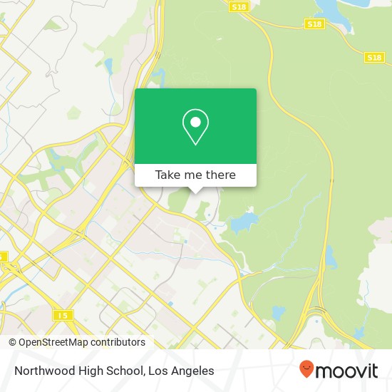 Mapa de Northwood High School