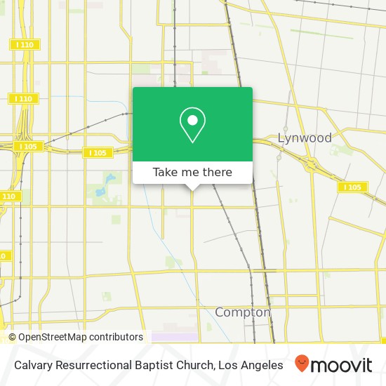 Calvary Resurrectional Baptist Church map