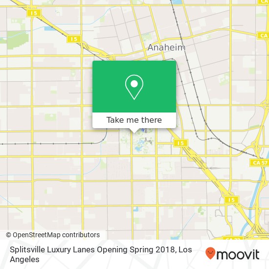 Splitsville Luxury Lanes Opening Spring 2018 map