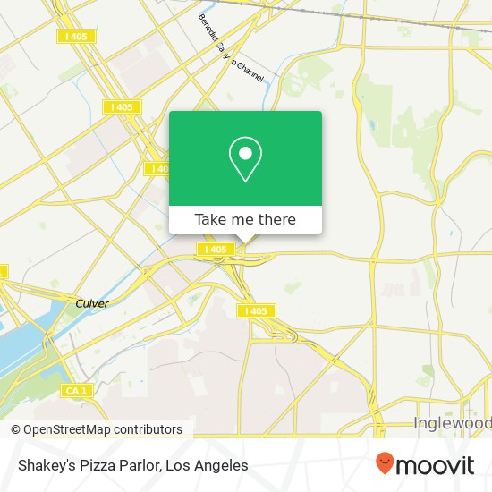 Shakey's Pizza Parlor map