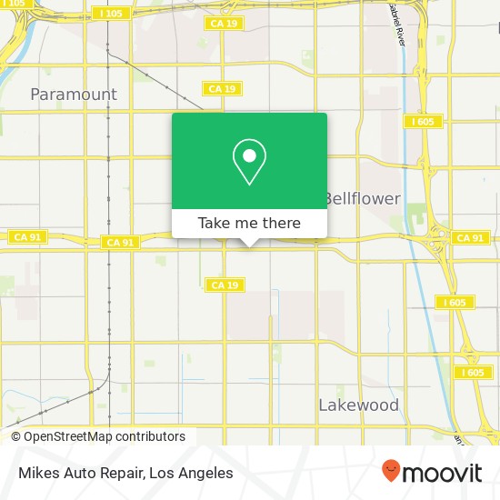 Mikes Auto Repair map