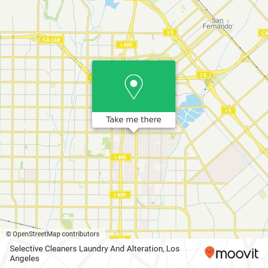 Mapa de Selective Cleaners Laundry And Alteration