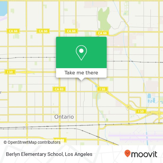 Berlyn Elementary School map