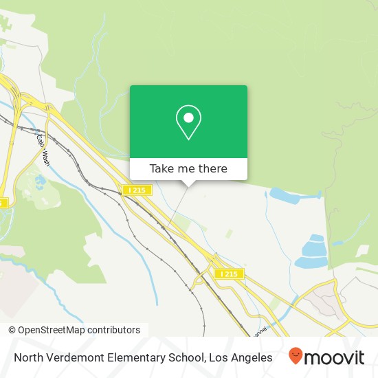 Mapa de North Verdemont Elementary School