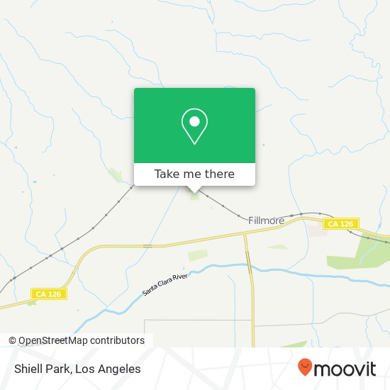 Mapa de Shiell Park