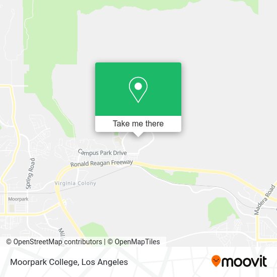 How to get to Moorpark College by bus?