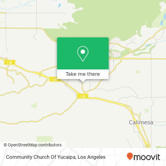 Mapa de Community Church Of Yucaipa