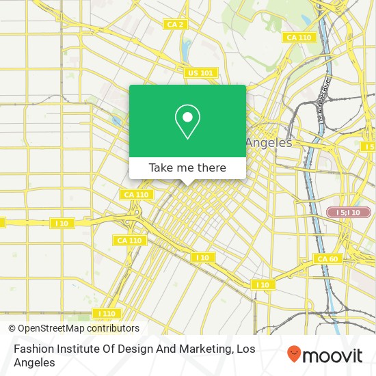 Fashion Institute Of Design And Marketing map