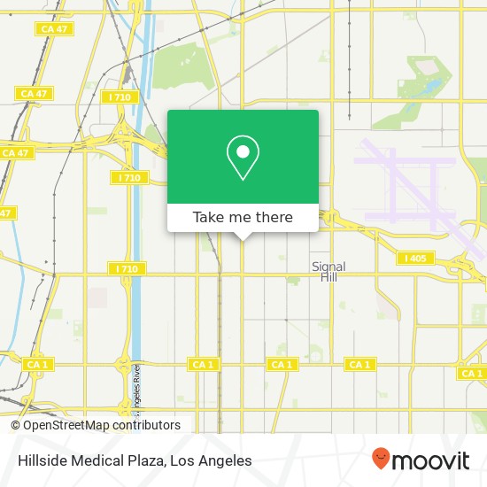 Hillside Medical Plaza map