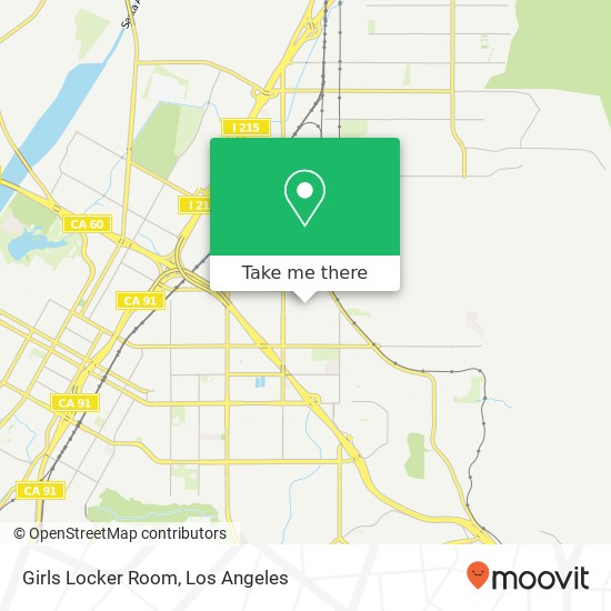Girls Locker Room map