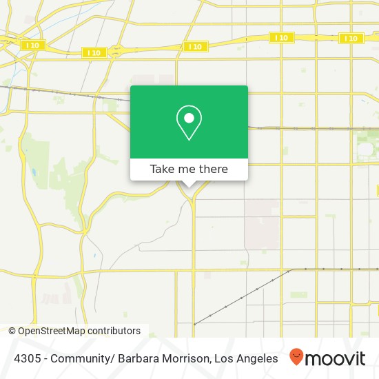 4305 - Community/ Barbara Morrison map