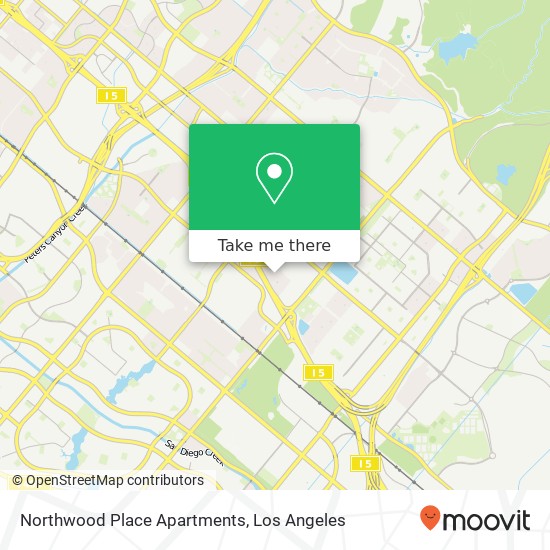 Northwood Place Apartments map