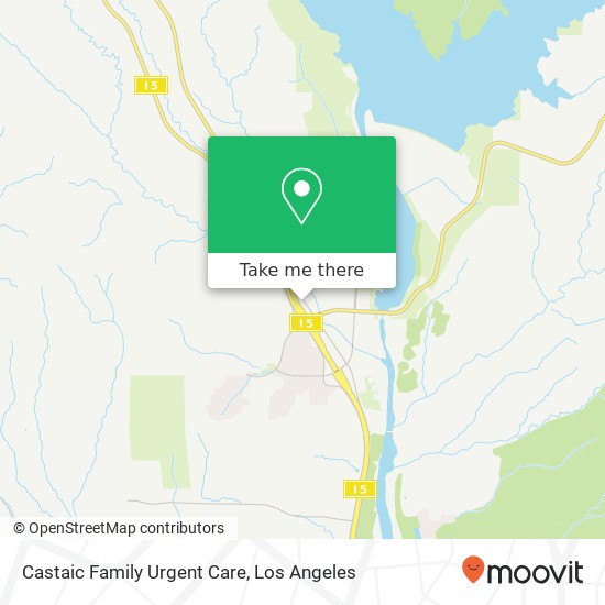 Castaic Family Urgent Care map