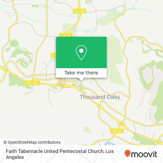 Mapa de Faith Tabernacle United Pentecostal Church