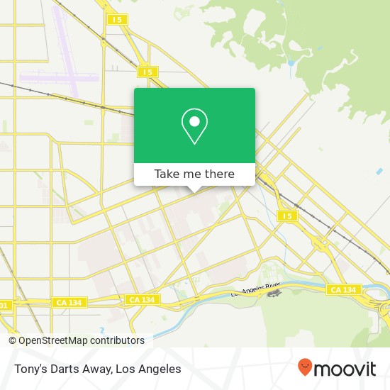 Mapa de Tony's Darts Away