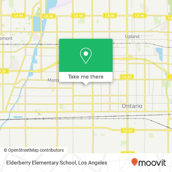 Elderberry Elementary School map