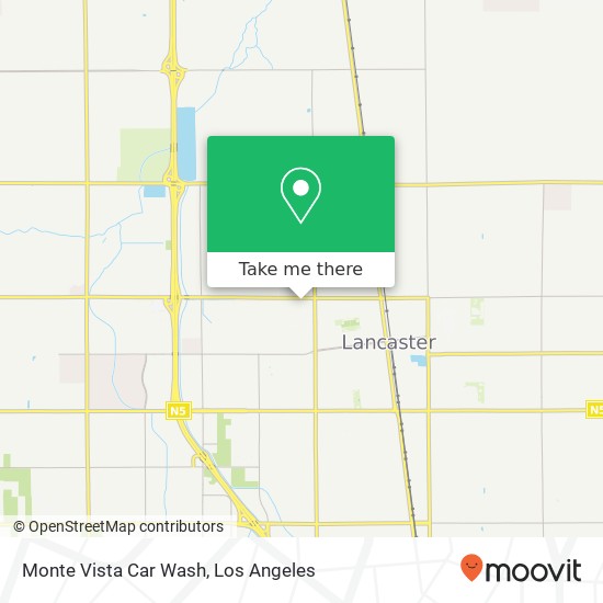 Monte Vista Car Wash map