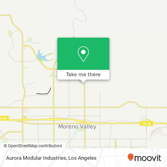 Aurora Modular Industries map