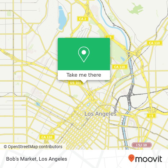 Bob's Market map