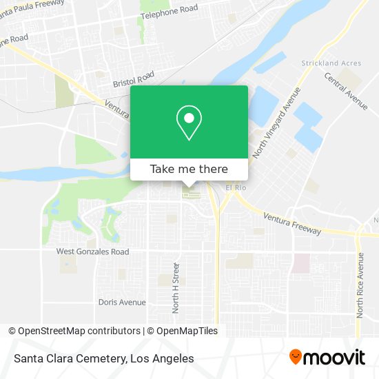 Mapa de Santa Clara Cemetery