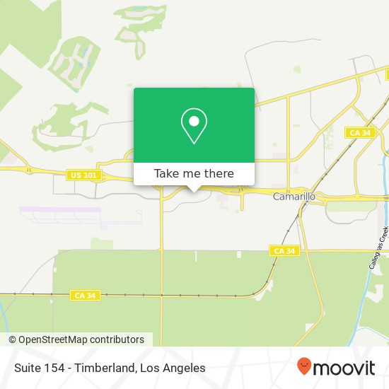 Mapa de Suite 154 - Timberland