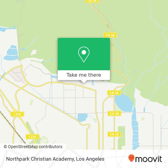 Mapa de Northpark Christian Academy