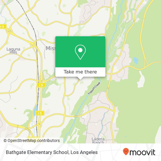 Bathgate Elementary School map