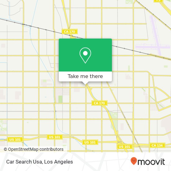 Mapa de Car Search Usa