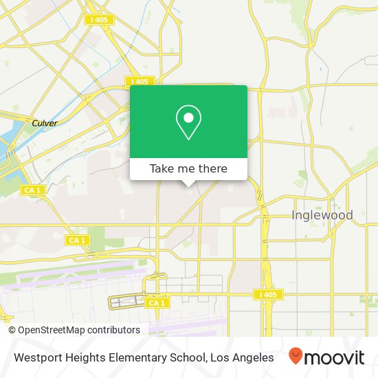 Westport Heights Elementary School map