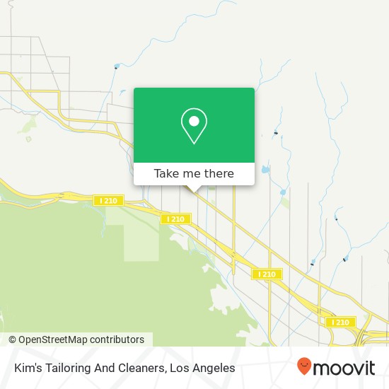 Mapa de Kim's Tailoring And Cleaners