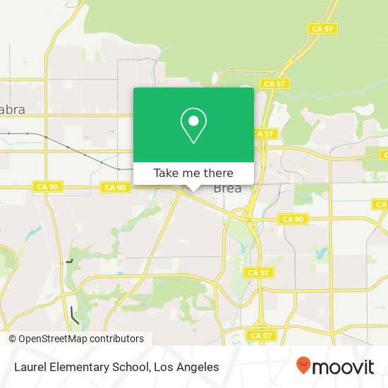 Laurel Elementary School map