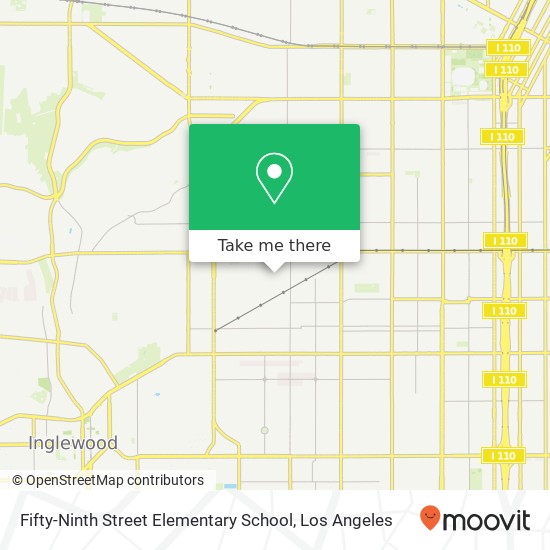 Mapa de Fifty-Ninth Street Elementary School