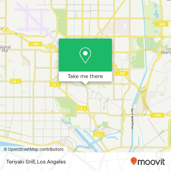 Teriyaki Grill map