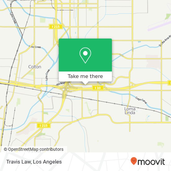 Mapa de Travis Law
