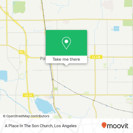 A Place In The Son Church map