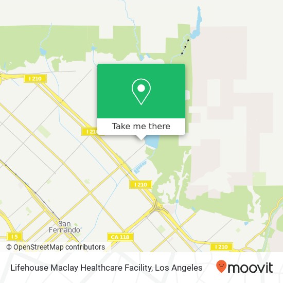 Lifehouse Maclay Healthcare Facility map