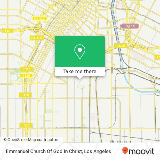 Emmanuel Church Of God In Christ map