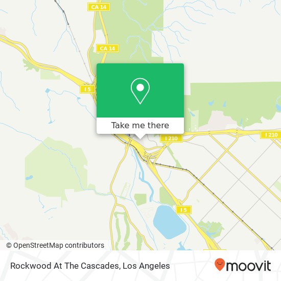 Rockwood At The Cascades map
