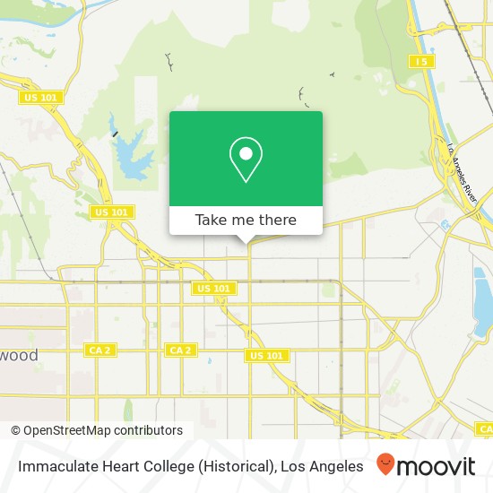 Immaculate Heart College (Historical) map