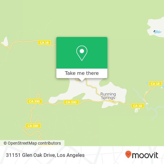 31151 Glen Oak Drive map