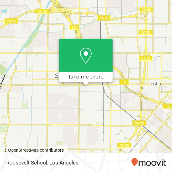 Roosevelt School map