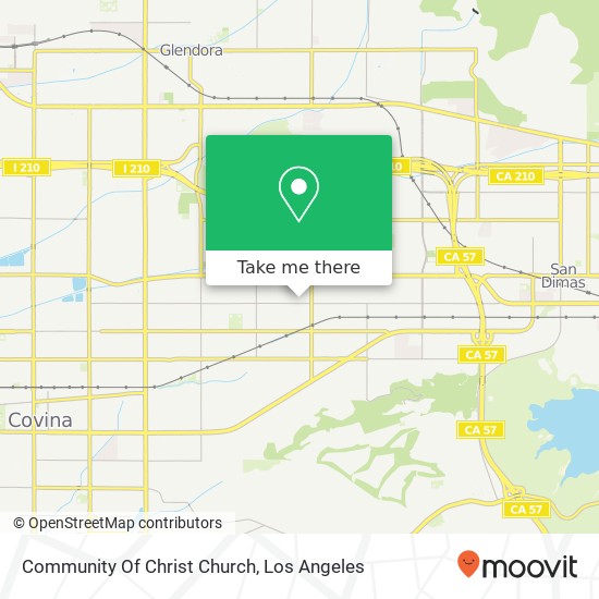 Community Of Christ Church map