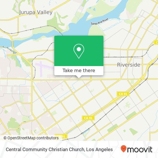 Central Community Christian Church map