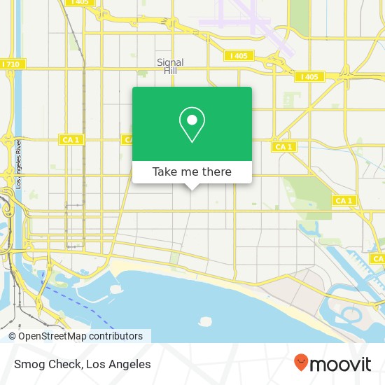 Smog Check map