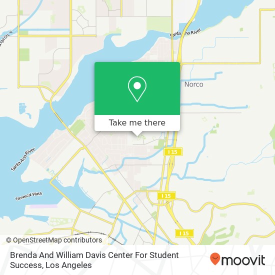 Brenda And William Davis Center For Student Success map