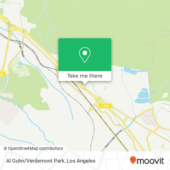 Al Guhn/Verdemont Park map